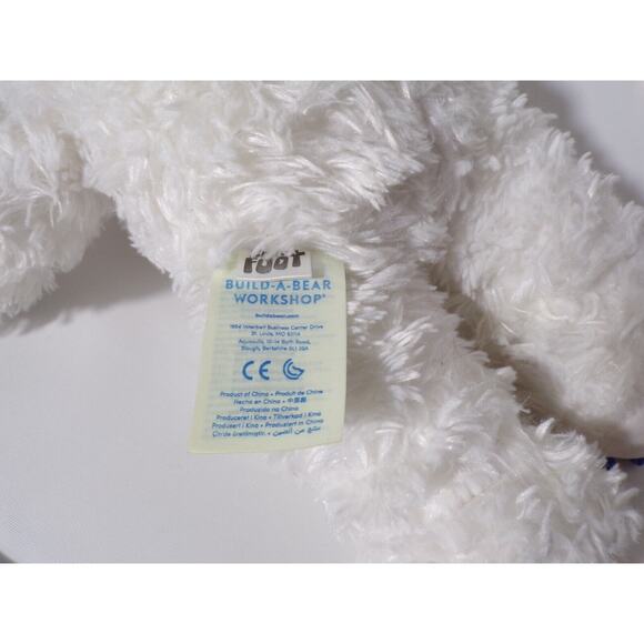 SmallFoot Plush Toy Yeti Abominable Snowman 17" Build-A-Bear White - Picture 4 of 5